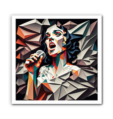 Contemporary grunge scene home decor