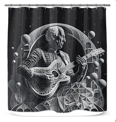 Music Lover shower Curtain