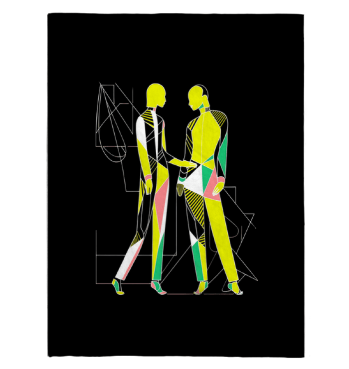 Chic Couture Abstract Sherpa Luxury - Beyond T-shirts