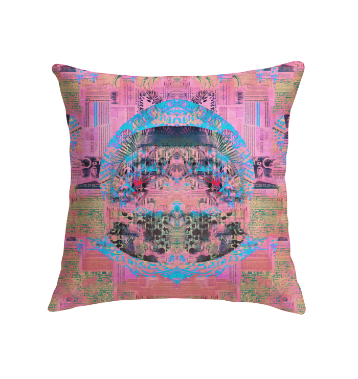 Wave Muse Throw Pillow - Beyond T-shirts