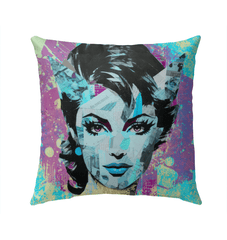 Groovy Rhythms Outdoor Pillow - Beyond T-shirts