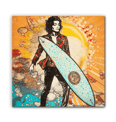 Modern surf-inspired Surfing 5 09 Canvas art