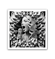 Singing Sensation Wrapped Canvas