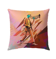 Bluesy Elegance Garden Pillow - Beyond T-shirts