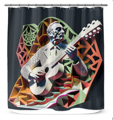 Punk Splash Shower Curtain