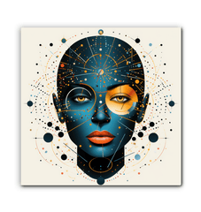 Abstract Visions of Femininity: Canvas Art - Beyond T-shirts