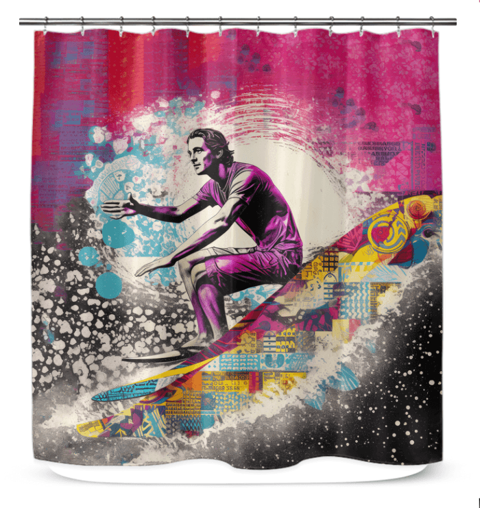 Seaside Bliss Bath Curtain - Beyond T-shirts