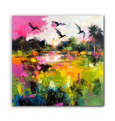 Coastal Dreams Landscape Wrapped Canvas