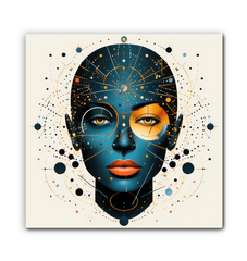 Abstract Visions of Femininity: Canvas Art - Beyond T-shirts