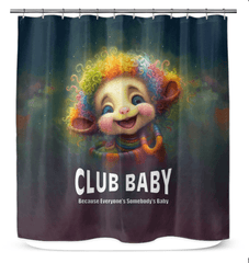 Stylish CB3-104 Bathroom Curtain