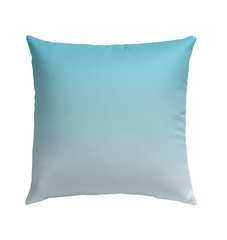 Weather-resistant outdoor pillow with cloud and castle design
