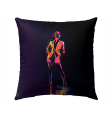 Chic Couture Fashion Outdoor Pillow - Beyond T-shirts