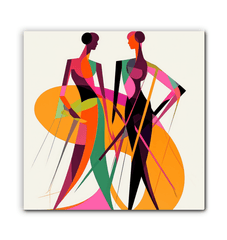 Glamour Graffiti Runway Fusion Canvas - Beyond T-shirts