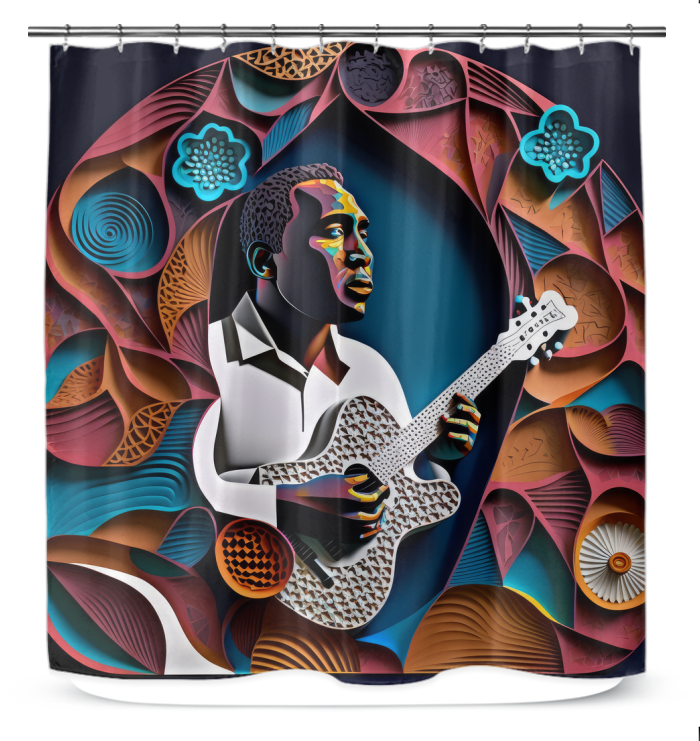 Harmonious Serenade Shower Curtain