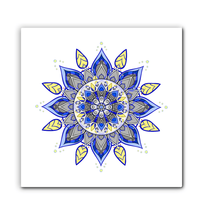 Celestial Mandala Metal Wall Art - Beyond T-shirts