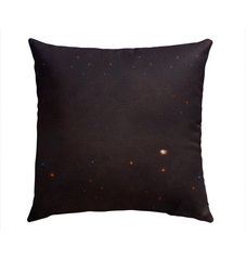 Cow's Serene Pasture Outdoor Pillow