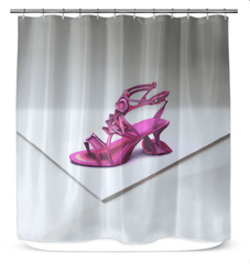 SpaceSole Futuristic Shoe Curtain - Beyond T-shirts