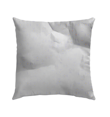 Resilient Warrior Pose design on a stylish outdoor pillow.