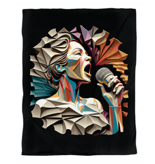 Rhapsody in Black Duvet Cover