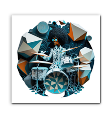 Bassline Beauty Wrapped Canvas