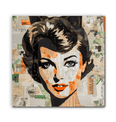 Euphonic Elegance Wrapped Canvas Melodic Splendor - Beyond T-shirts
