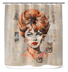 Musical Flourish Shower Curtain - Beyond T-shirts