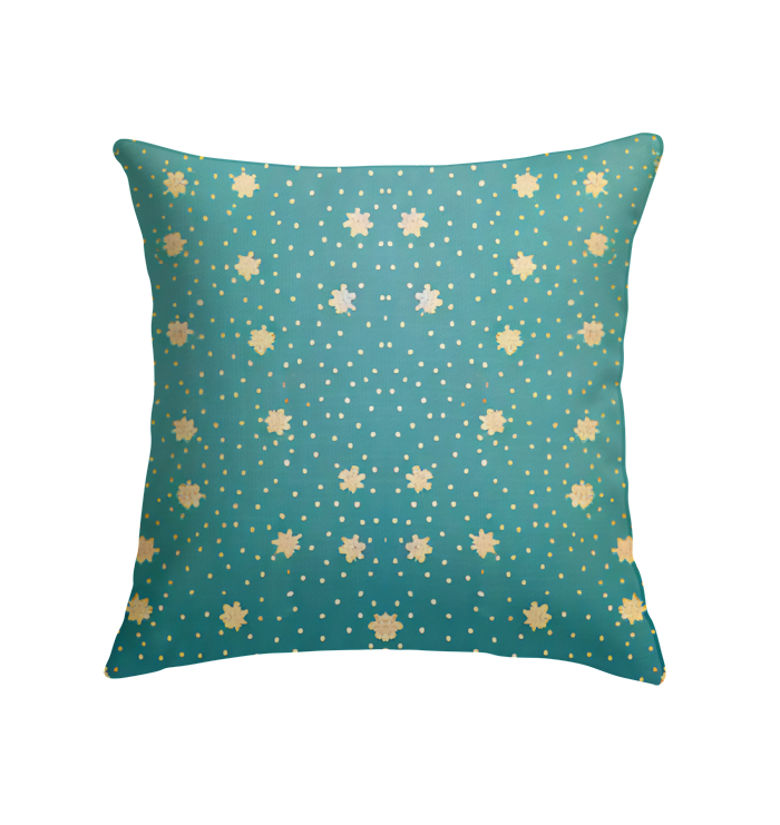 Close-up of Beyond Bliss Indoor Pillow featuring soft fabric and stylish pattern.