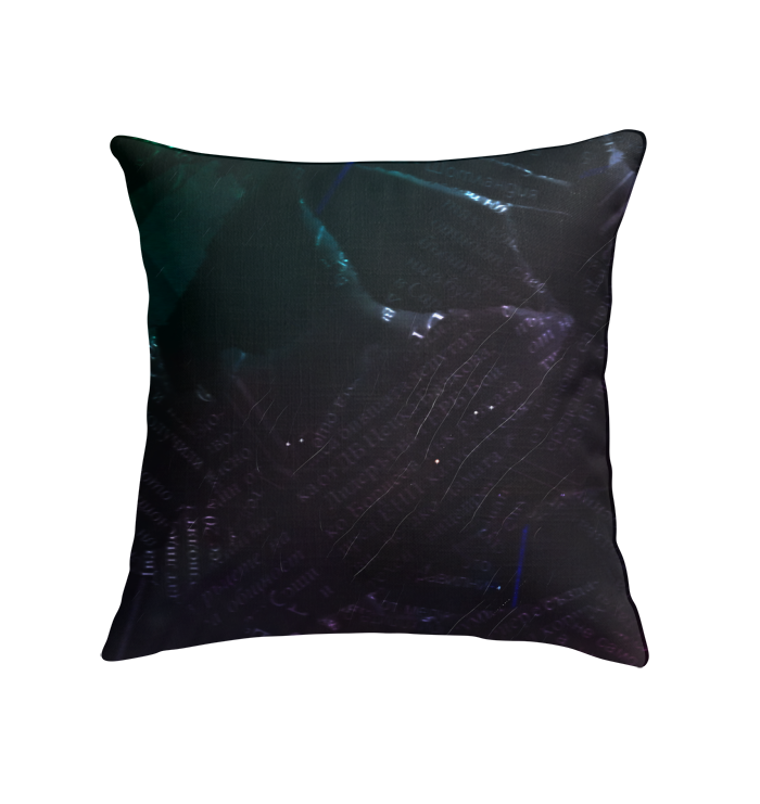 Soft and comfortable Enchanting Eden pillow featuring nature-inspired patterns.