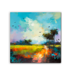 Coastal Horizon Canvas Art Print