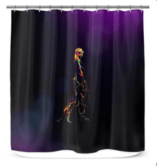 Chic Designer Labels Curtain - Beyond T-shirts