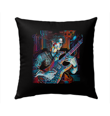 Symphony of Colors Outdoor Pillow