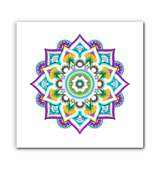 Mandala Blossom Ceramic Mural - Beyond T-shirts