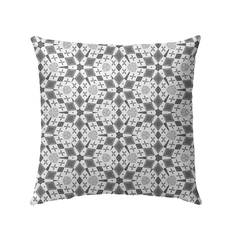 Oceanic Kaleidoscope Outdoor Pillow