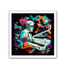 Folklore Melodies Wrapped Canvas