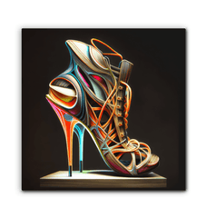 Visualizing Tomorrow's Shoes - Canvas Art Print - Beyond T-shirts