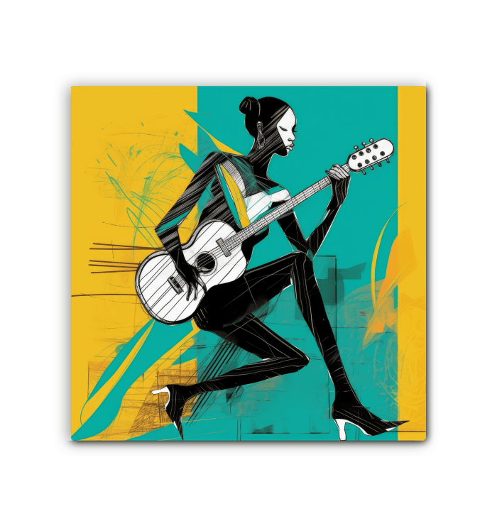 Fashionable Serenade Canvas Print - Beyond T-shirts