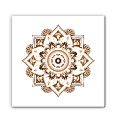 Mandala Wisdom Metal Wall Clock - Beyond T-shirts