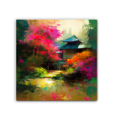 Coastal Escape Landscape Wrapped Canvas