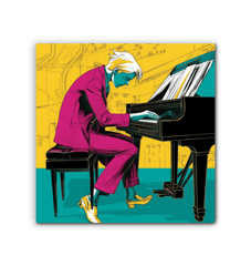 Bluesy Elegance Music Art - Beyond T-shirts