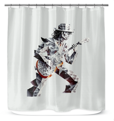 Maestros' Mosaic Shower Curtain