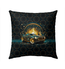 Modern Supercar Sleek Outdoor Pillow