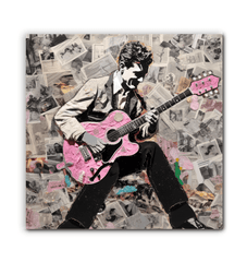 Euphoric Resonance Wrapped Canvas Notes Of Bliss - Beyond T-shirts
