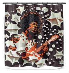 Classical Notes Shower Curtain