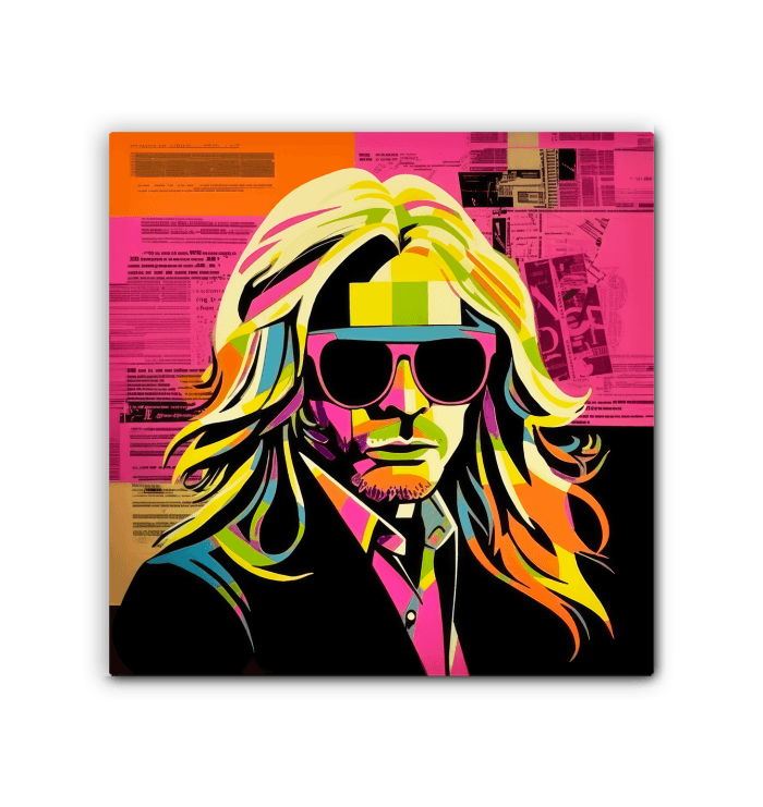 Abstract Vogue Couture Canvas - Beyond T-shirts