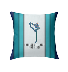 Soft Serenity Waterfall Pillow perfect for indoor relaxation spaces.
