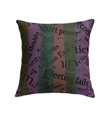 Daisy Dreams Pillow elegantly placed on a living room couch, enhancing home decor.