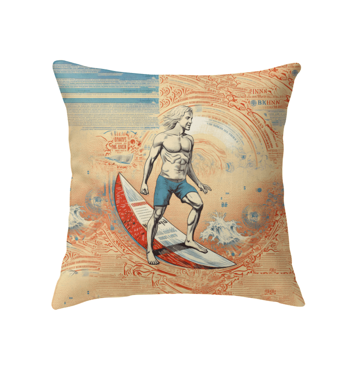 Seaside Fantasy Cushion - Beyond T-shirts