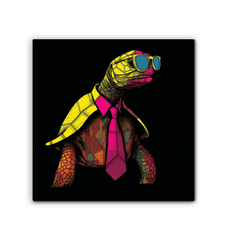 Tranquil Sea Turtle Canvas Art - Beyond T-shirts