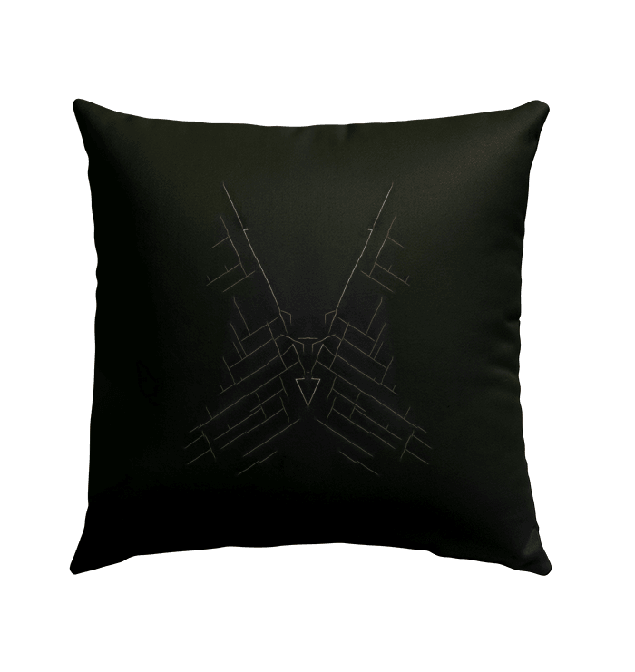 Rustic Elegance Outdoor Pillow - Beyond T-shirts