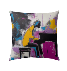 Abstract Ambiance Outdoor Pillow